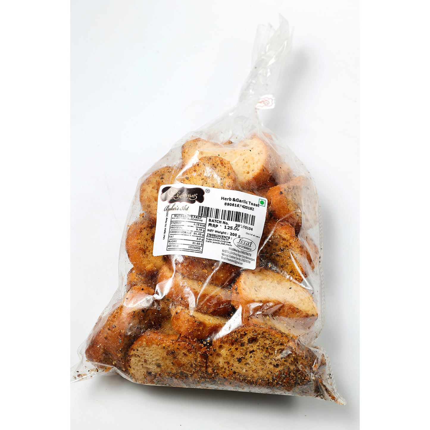 herb and garluc toast