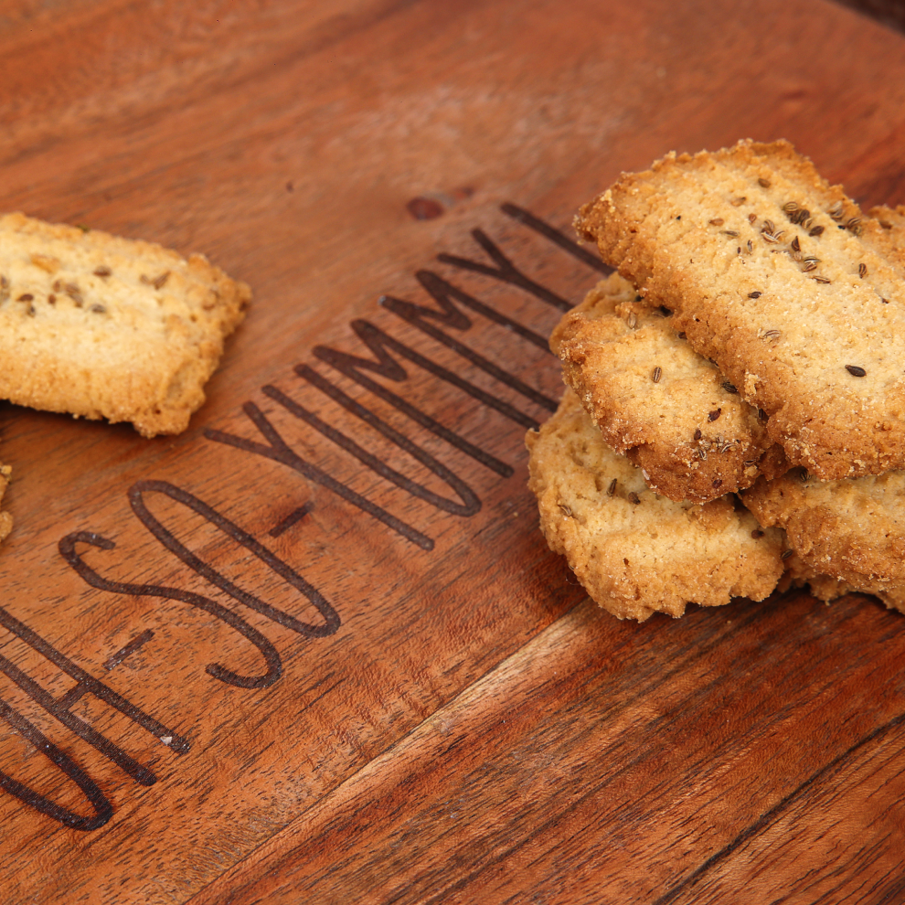 Atta Ajwain Cookies