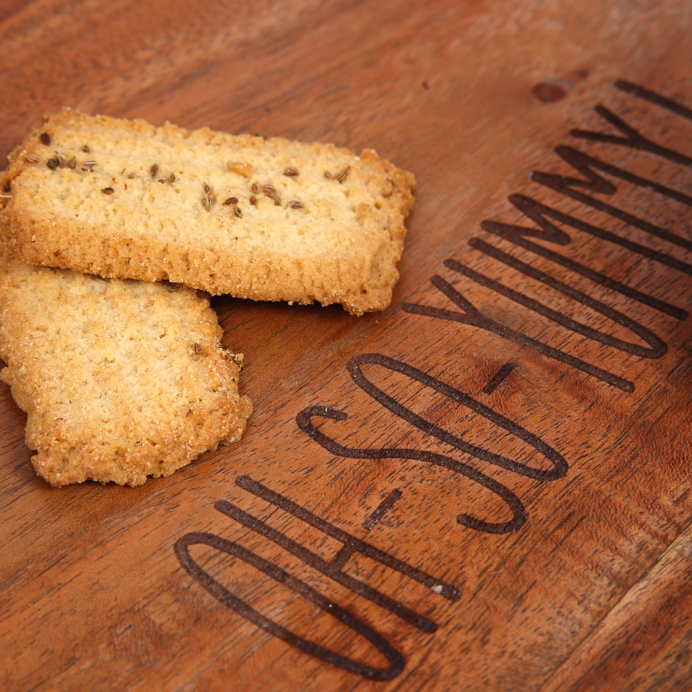 Atta Ajwain Cookies