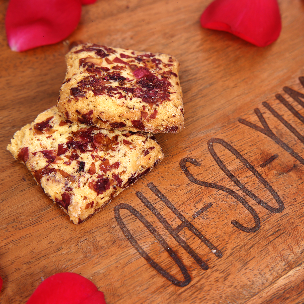 Rose Petals Sugar-Free Cookies