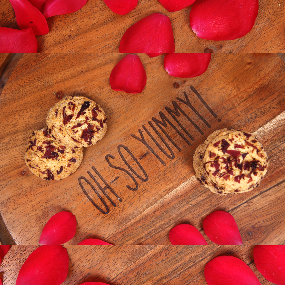 Rose Petals Cookies