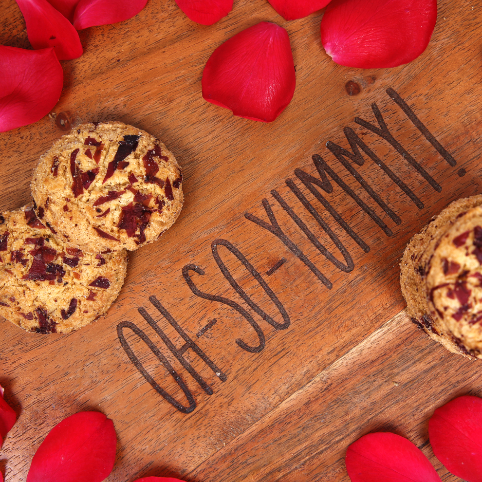 Rose Petals Cookies