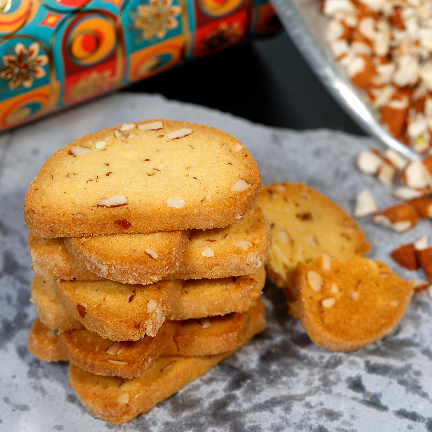 Almond Biscotti Cookies