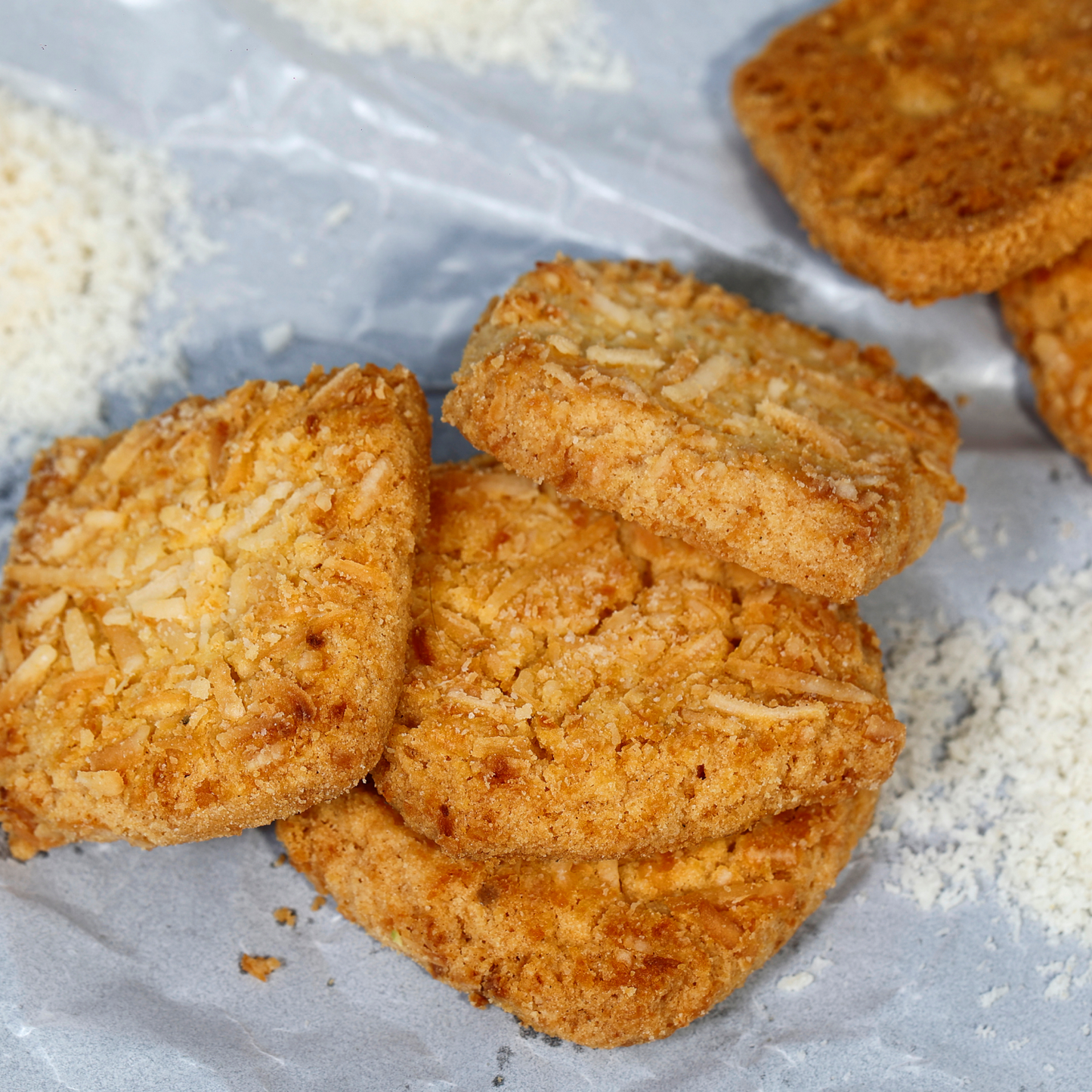 Coconut Laccha Cookies