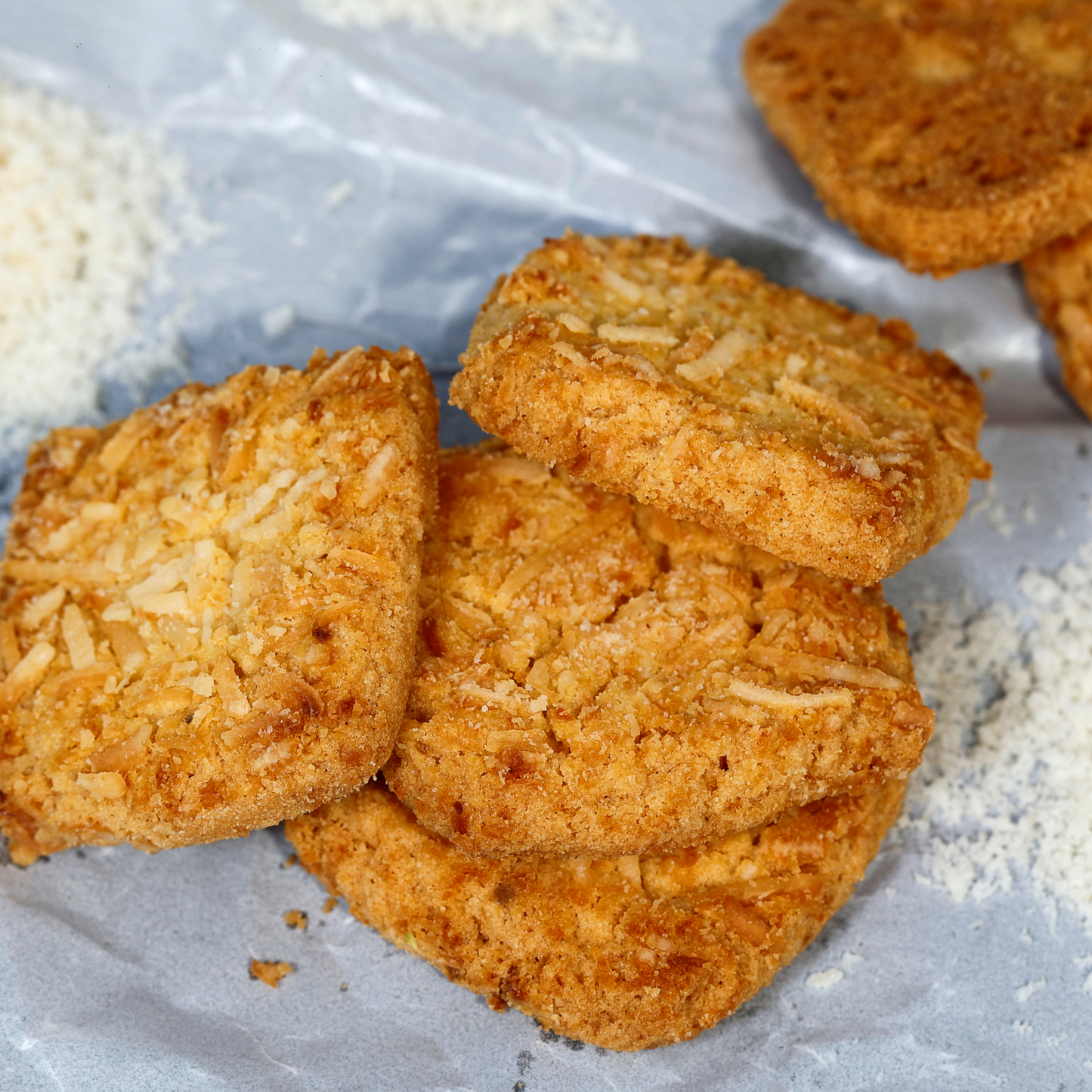 Coconut Laccha Cookies