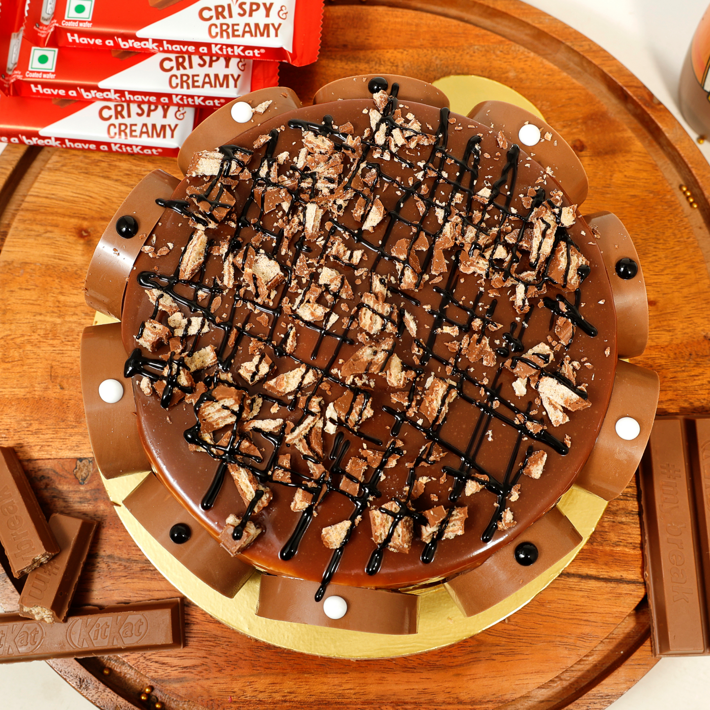 Kit Kat Cake