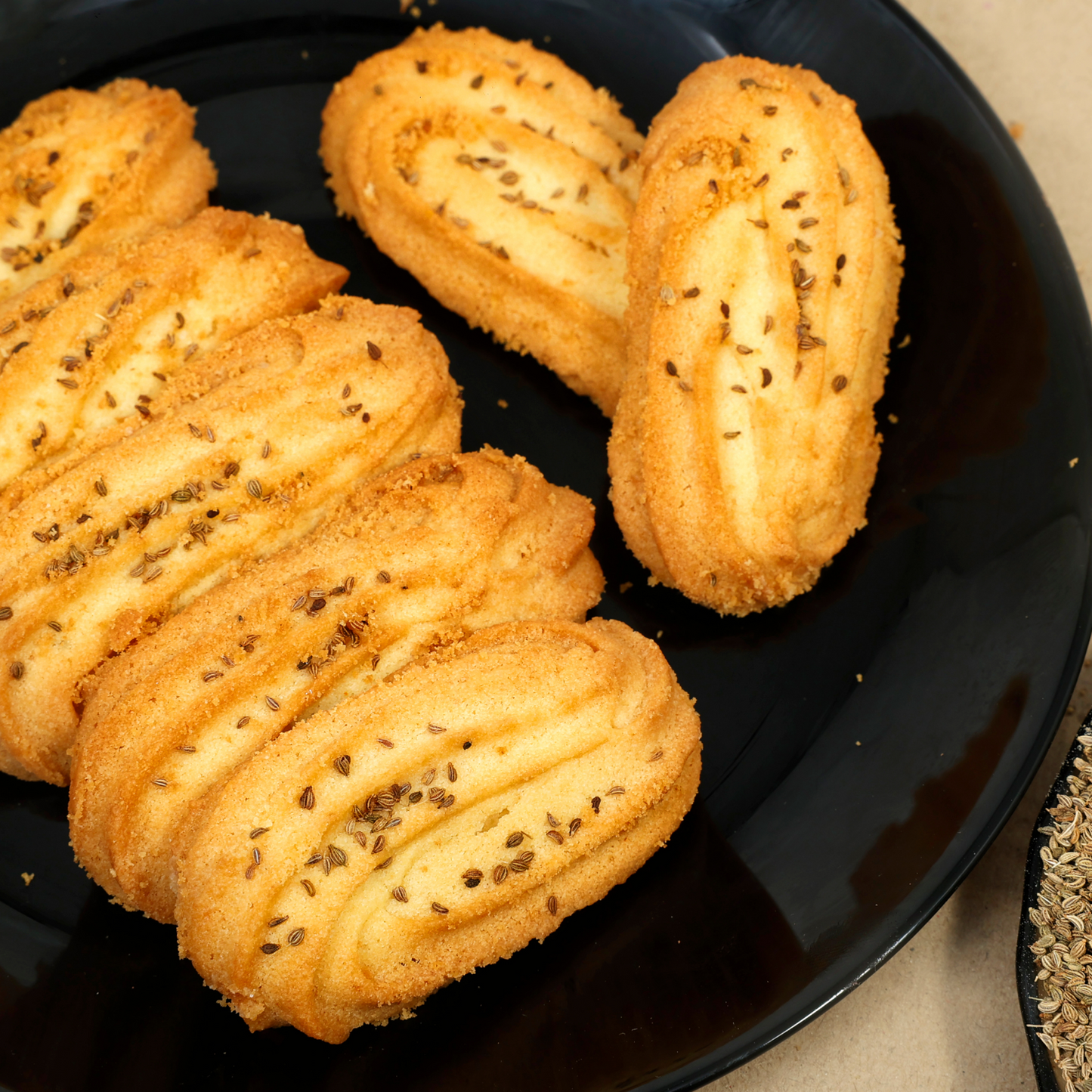 Ajwaine or Carrom Seeds Cookies