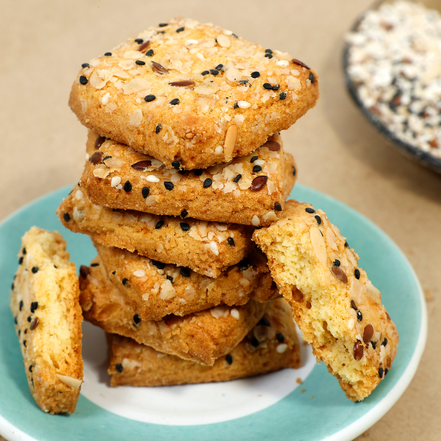 Multigrain Sugar-Free Cookies