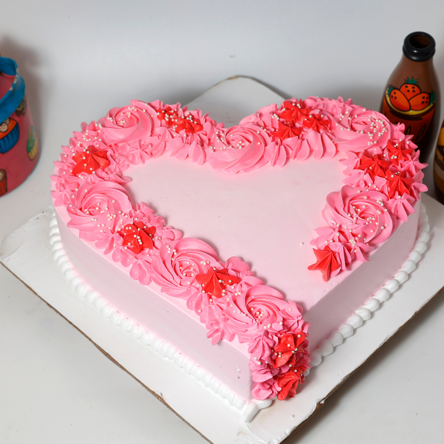 Heart shape cake