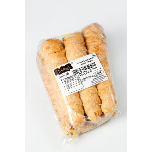 cream roll 6 fruit
