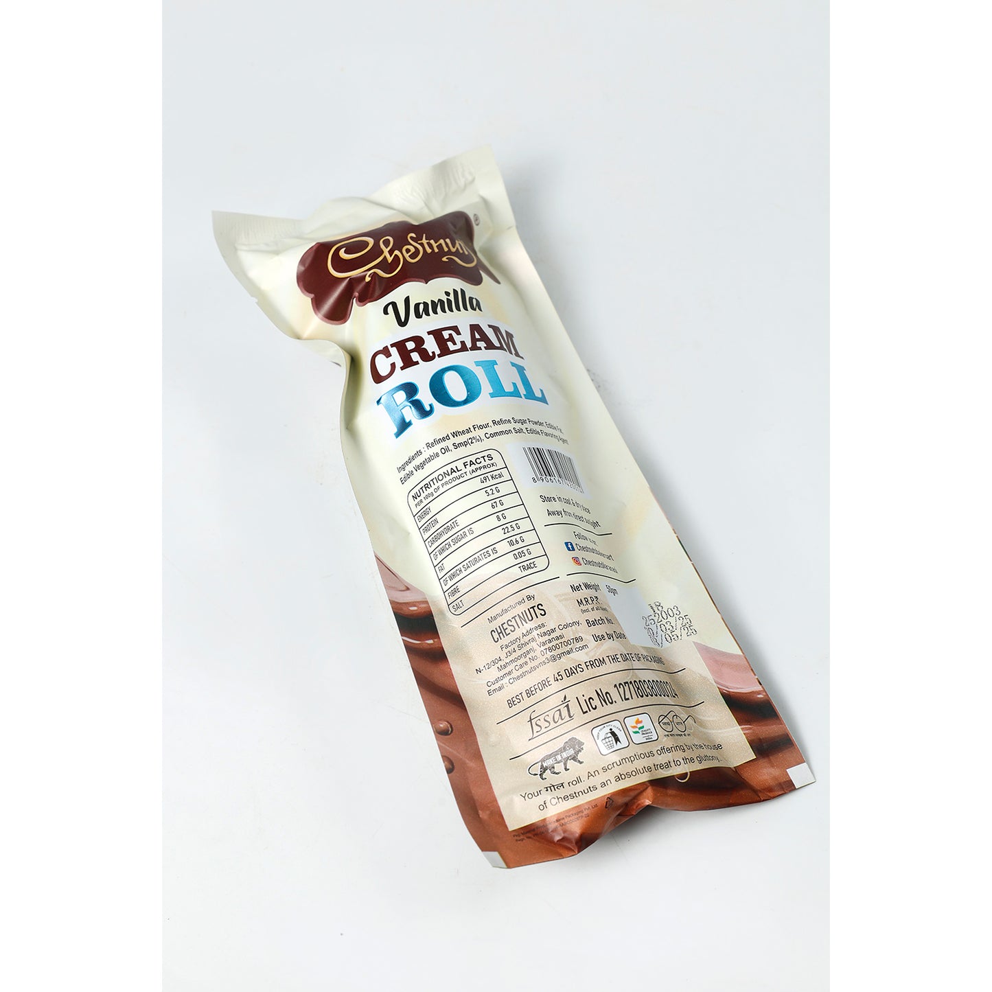 cream roll 1 vanilla